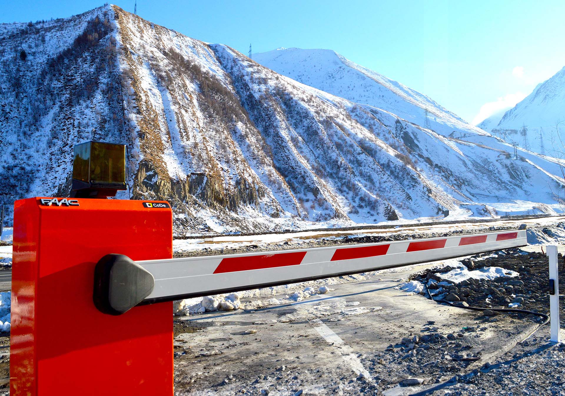 FAAC Automatic Barriers Example 6
