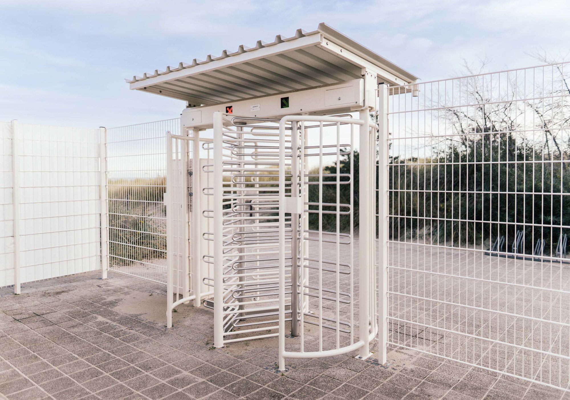 Magnetic Turnstiles and Motorized Gates