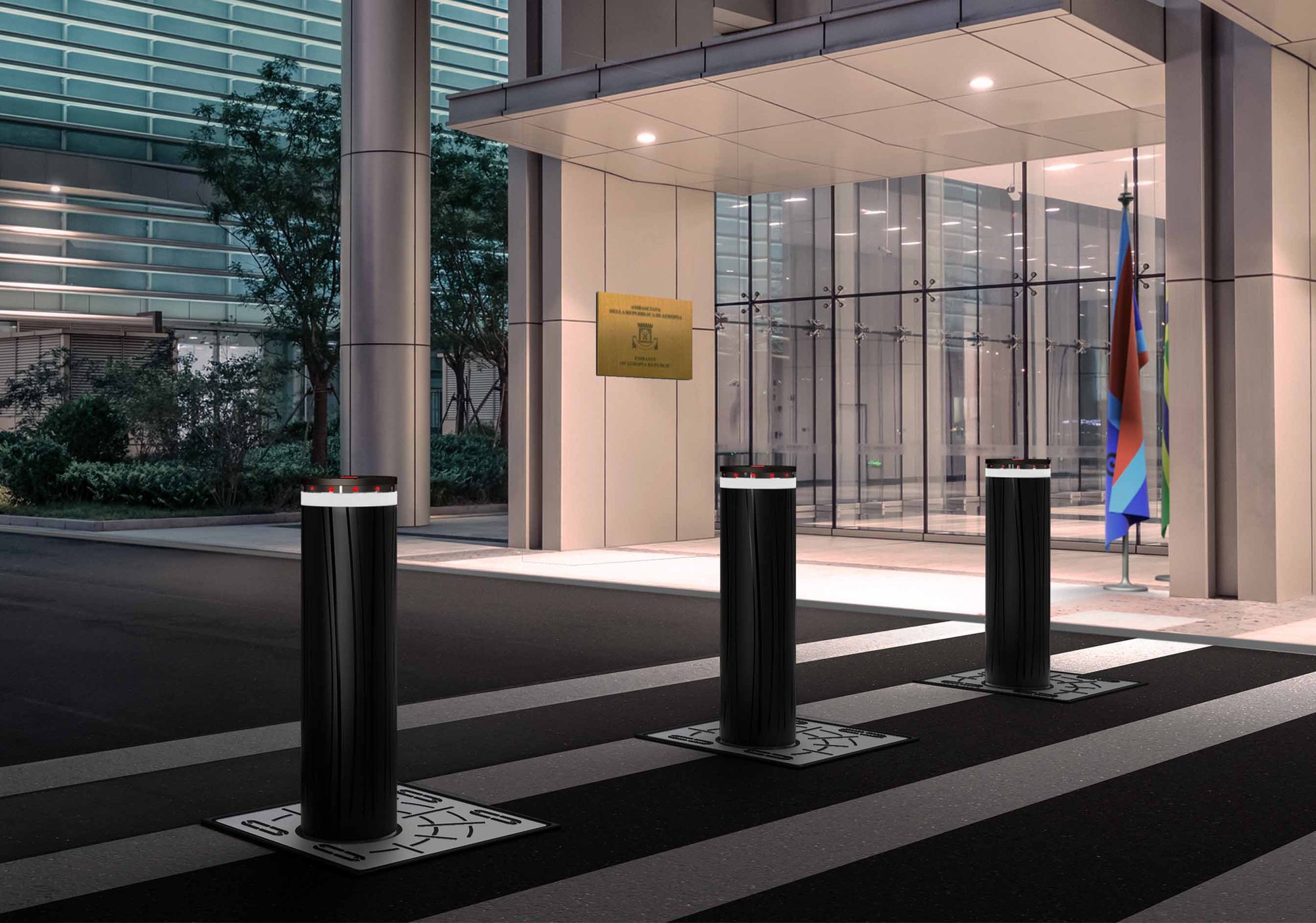 FAAC Traffic and High-Security Bollards
