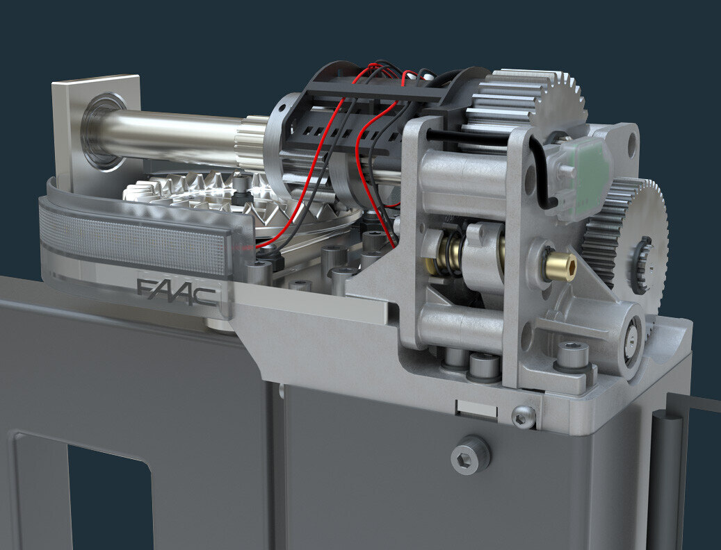 FAAC Swing Gate Automation Electromechanical Technology