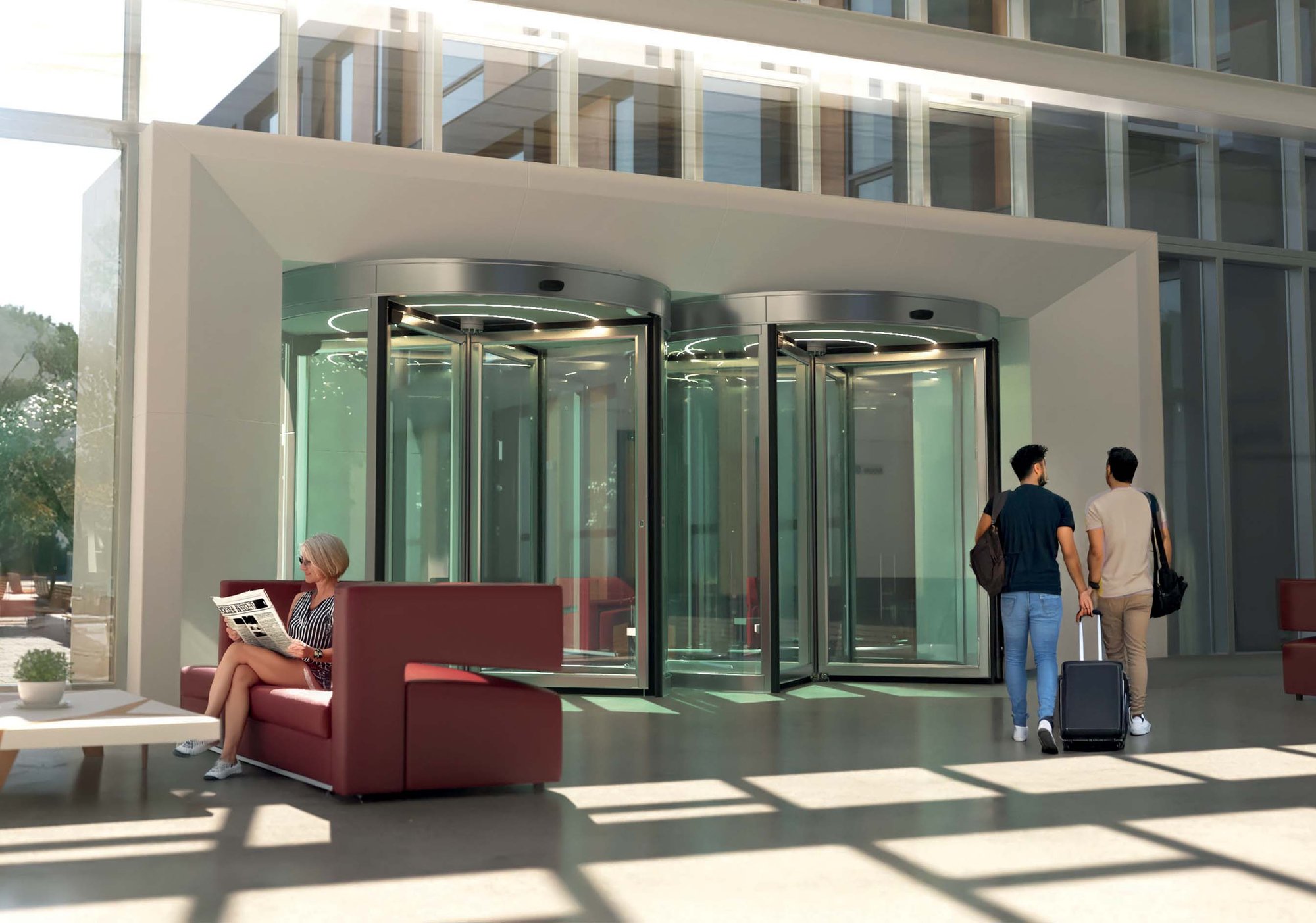 FAAC AG4000 Automatic Revolving Door
