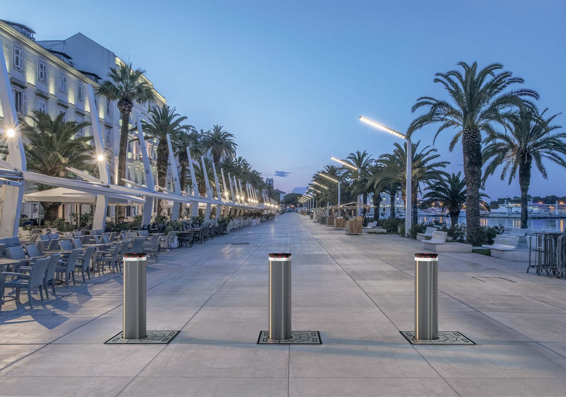 FAAC JS High-Security Bollards