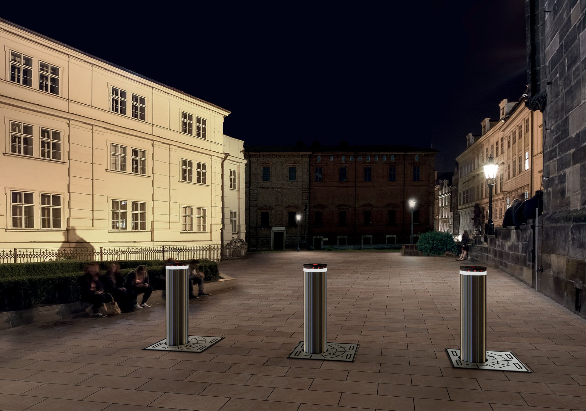 FAAC JS High-Security Bollards
