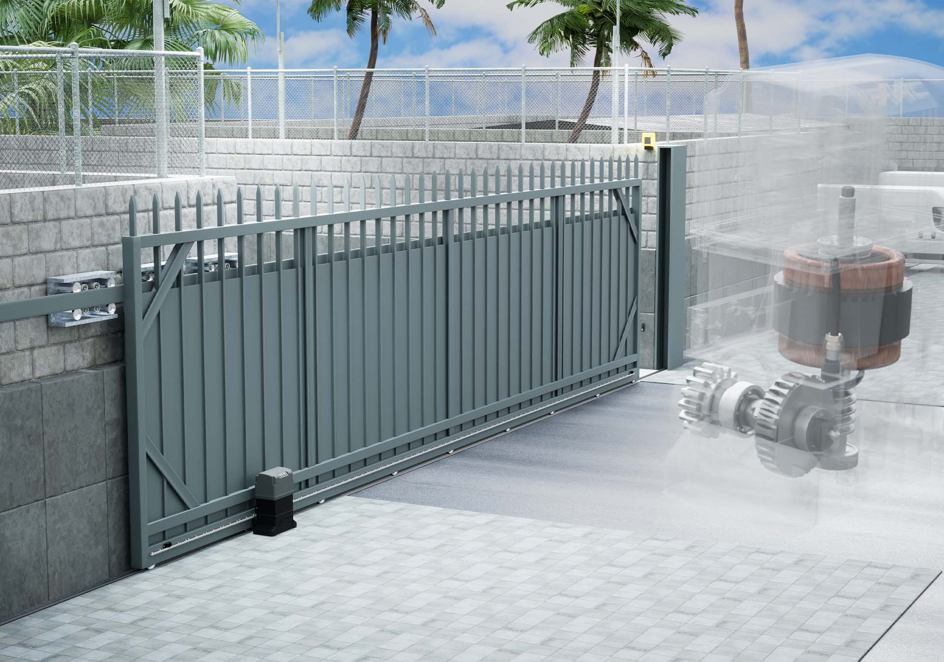 FAAC 746 C and 844 C Sliding Gate Gearmotors