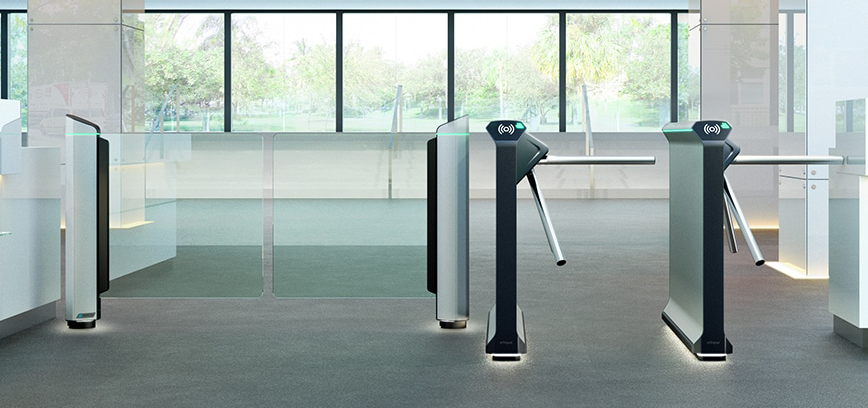 Evermotion Gates Meet FlowMotion Pedestrian Gates from Magnetic